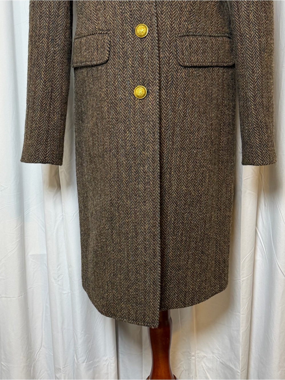 J.Crew Collection Rhodes Harris Tweed Wool Coat 6 NWOT - Picture 5 of 16